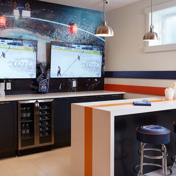 Oilers® Fan Cave Coventry Homes