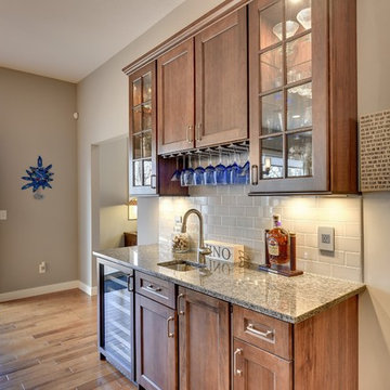Open Concept Contemporary Craftsman Custom Home by Thorson Homes
