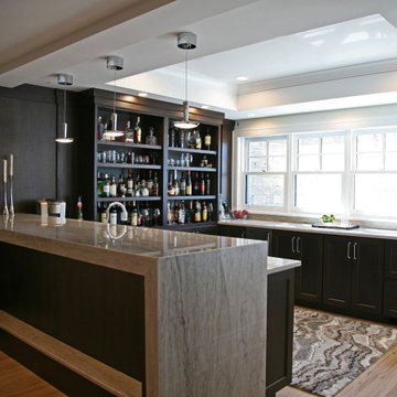 open concept lake house