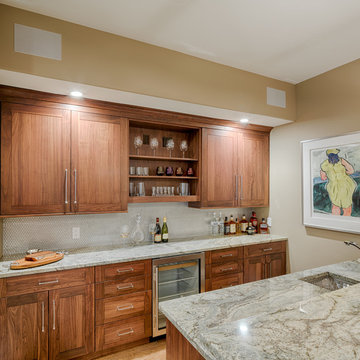 Philadelphia Magazine's Wyndmoor Design Home Wet Bar
