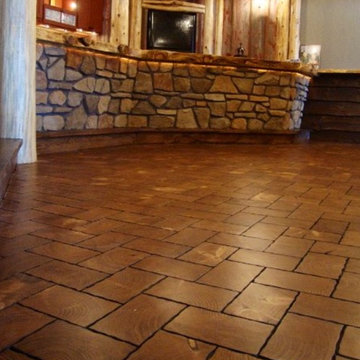 Photo Gallery of several reclaimed flooring projects