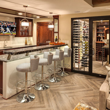 Plymouth - Contemporary Lower Level Finish