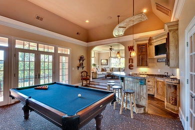 Pool Room with Bar