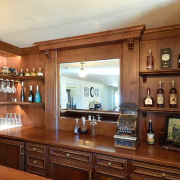 Quartersawn Oak Bar