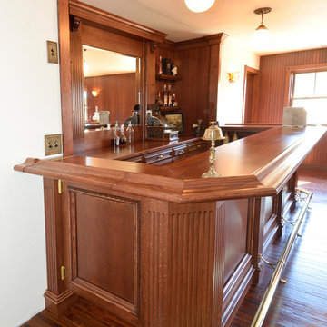 Quartersawn Oak Bar