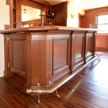 Quartersawn Oak Bar