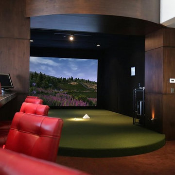 Recent Home Golf Simulator Projects