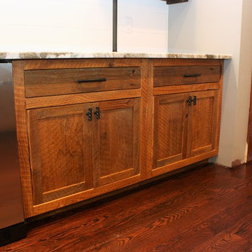 Reclaimed Barnwood Bar