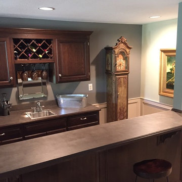 Refinished Bar and  Wine Rack