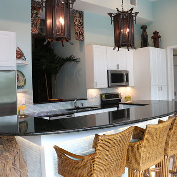 Rooms - Home Bars - With Antique Chinese Design Elements