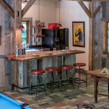 Rustic Barn Bar