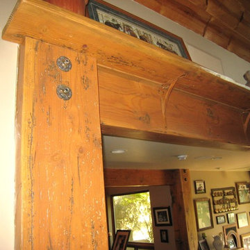 Rustic Barn Wood Bar