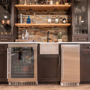 Rustic Chic Basement Overhaul