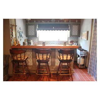 Rustic Farm House Wet Bar Rustic Home Bar New York by R J Hoppe