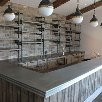 Rustic Home Bar