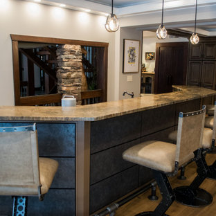 Rustic Home Bar