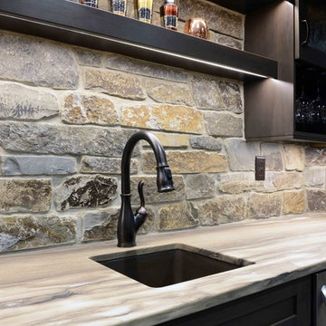 Rustic Style- Home Bar