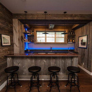 Rustic Western Style Bar