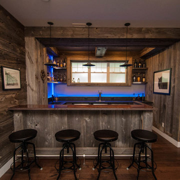 Rustic Western Style Bar