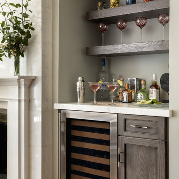 Salrit Contemporary Shaker Kitchen & Bathroom Remodel