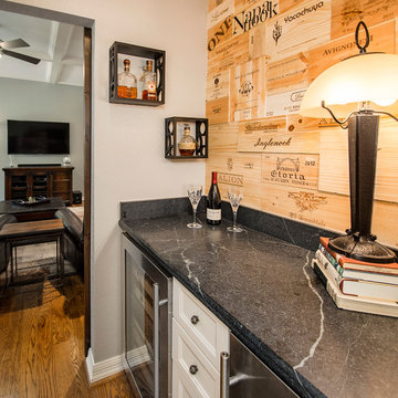 Sandshell Living, Wine Room & Kitchen