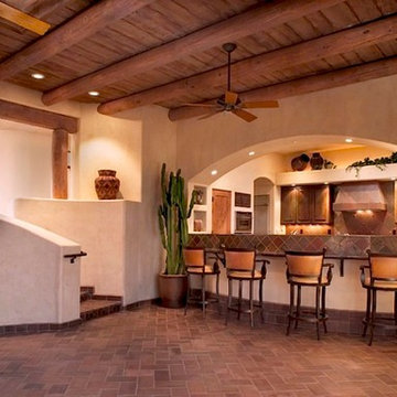 SANTA FE STYLE HOME Oro Valley, AZ. LOT 77