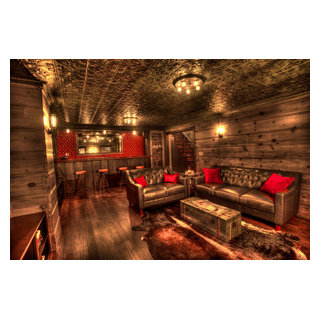 Speakeasy Home Bar - Industrial - Home Bar - San Francisco - by Applied  Imagination Painting