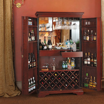 St. Helena Hide-A-Bar in Dark Cherry