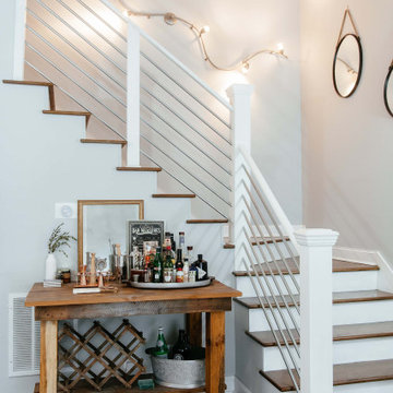 Staircase + Home Bar