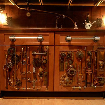 Steampunk Wetbar in Alexandria, VA