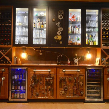 Steampunk Wetbar in Alexandria, VA