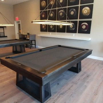 Steel Billiards Pool Table presented by Sawyer Twain