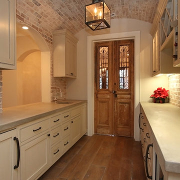 Stone and Cedar Shake come together for this Southern Living Style home