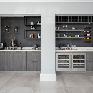 Striking Industrial Kitchen for Newly Built Home, Buckinghamshire
