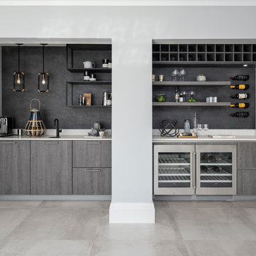 Striking Industrial Kitchen for Newly Built Home, Buckinghamshire