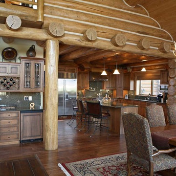 Teton Springs Log Home