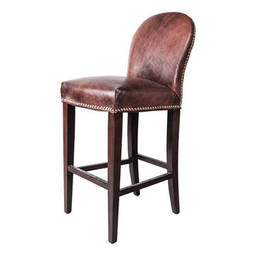 Top Grain Leather Dining Chairs, Leather Bar Stools, Leather Counter Stools
