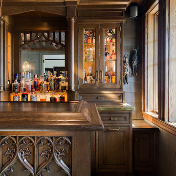 Traditional Bar Remodel