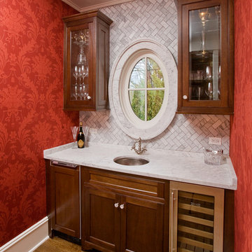 Traditional Home Bar
