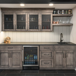 Transitional Basement & Bath Remodel - Naperville