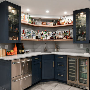 Transitional Basement Renovation