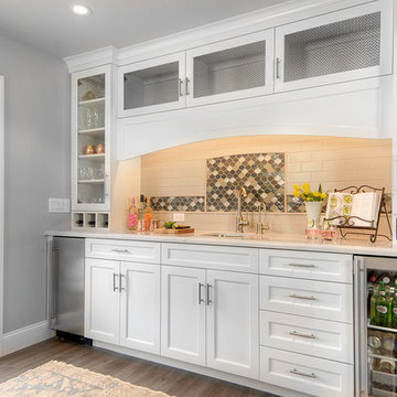 Transitional Kitchen / Wine Bar