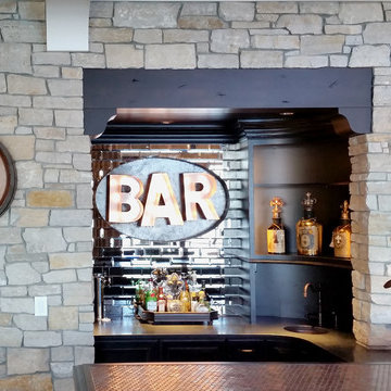 Using stone on interior walls