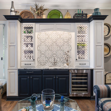 Vibrant Transitional Home Renovation