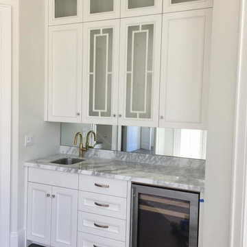 White Cabinetry with Detail