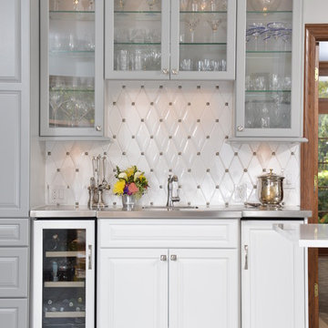 White cabinets