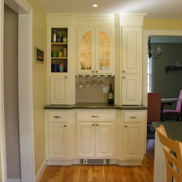 White Traditional Kitchen