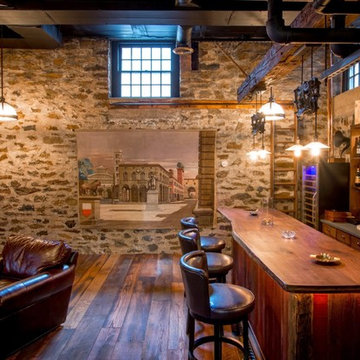 Wide Plank Antique Oak Flooring