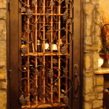 Wine Cellar Iron Door