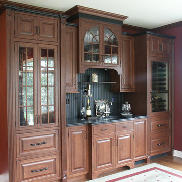 Wine Hutch with Wet Bar